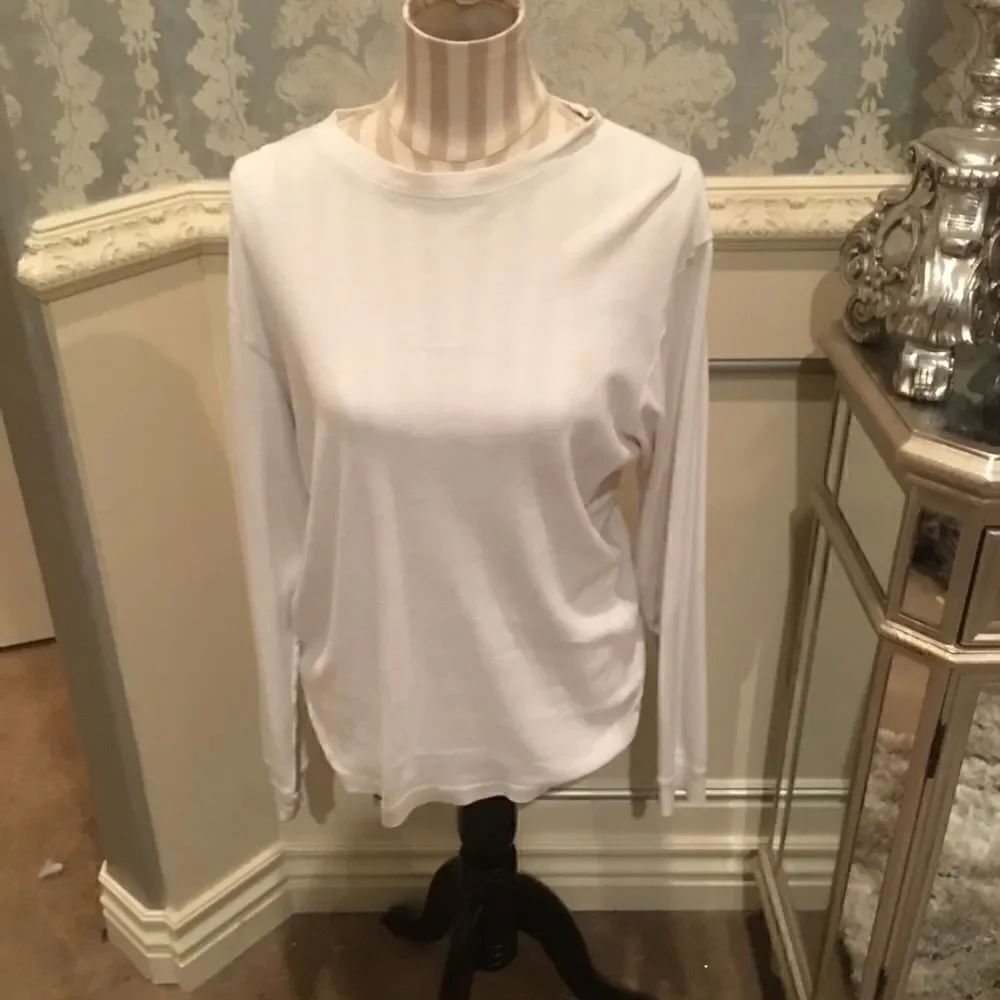14 GAP excellent White Tee Long Sleeve Shirt